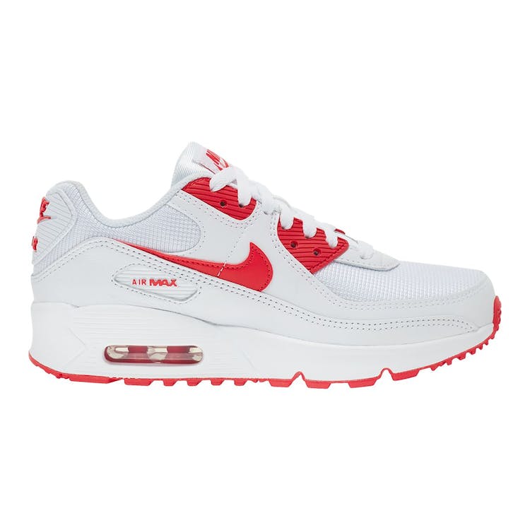 Image of Nike Air Max 90 Recraft White Red (GS)