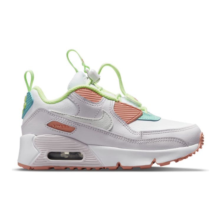 Image of Nike Air Max 90 Toggle White Crimson Bliss (PS)