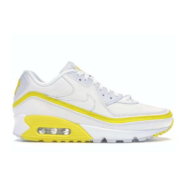 Image of Nike Air Max 90 Undefeated White Optic Yellow