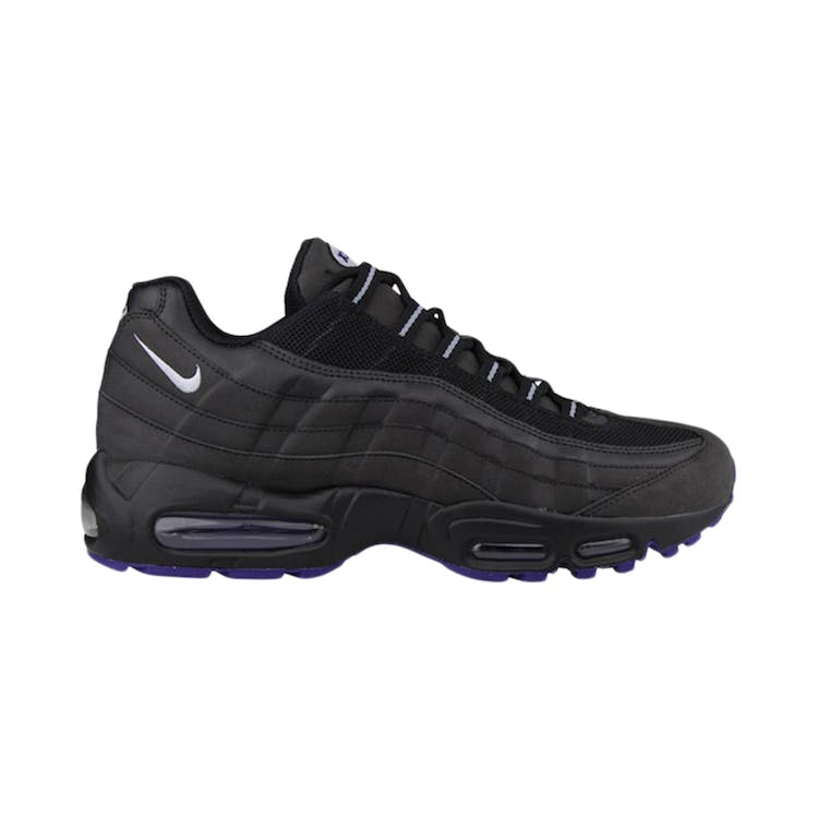 Image of Nike Air Max 95 Black Wolf Grey Court Purple