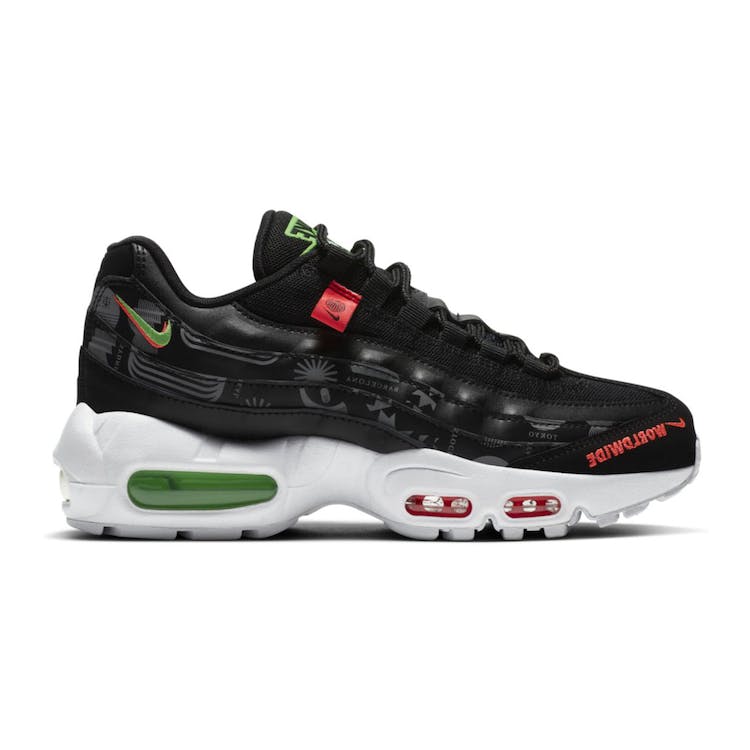 Image of Nike Air Max 95 Recraft SE Worldwide Pack Black (GS)