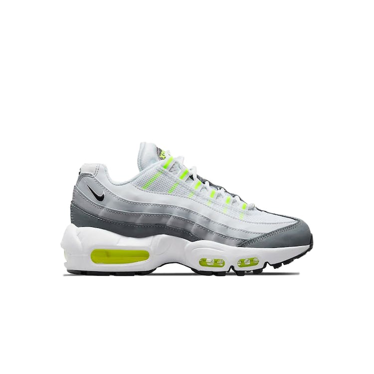 Image of Nike Air Max 95 Recraft White Grey Volt (GS)