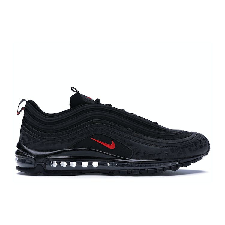 Image of Nike Air Max 97 All-Over Print Black Red