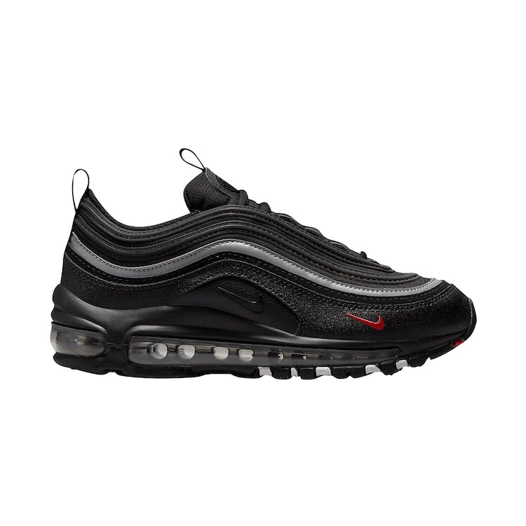 Image of Nike Air Max 97 Black Silver Red (GS)