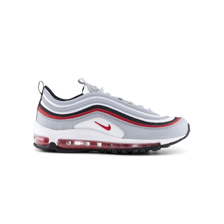 Image of Nike Air Max 97 Grey White Red (GS)