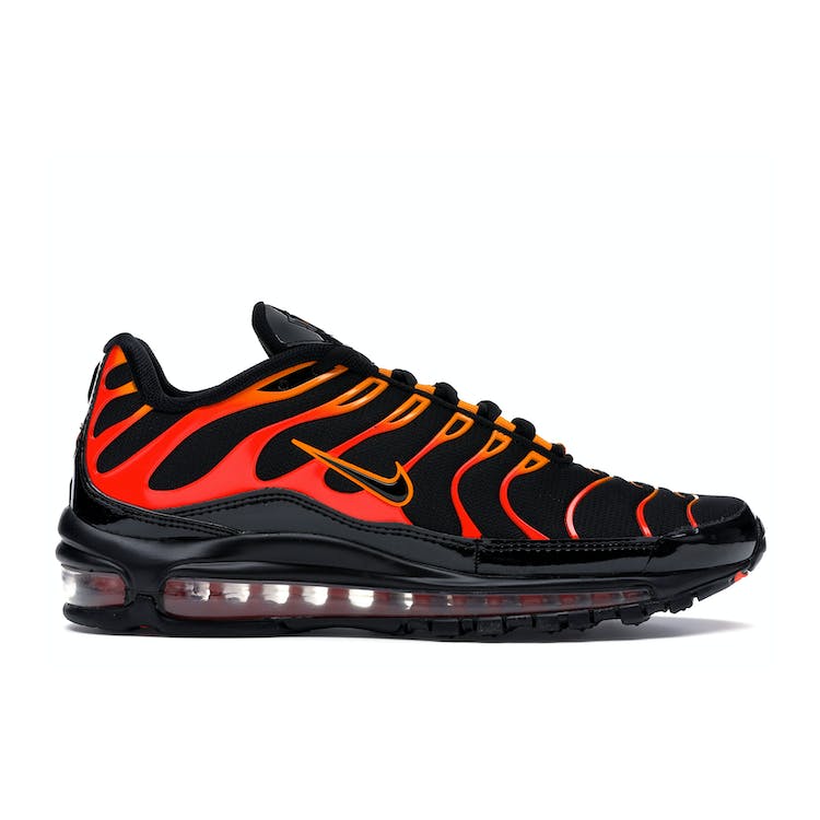 Image of Nike Air Max 97 Plus Black Shock Orange