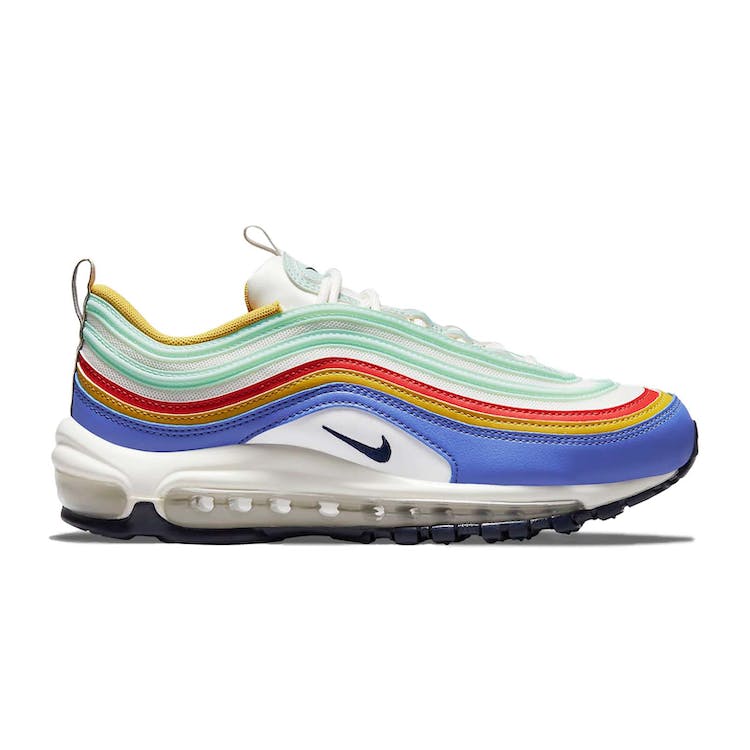 Image of Nike Air Max 97 Sapphire Pistachio Frost Obsidian (W)