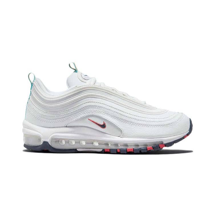 Image of Nike Air Max 97 White Multi Color Pull Tabs (W)