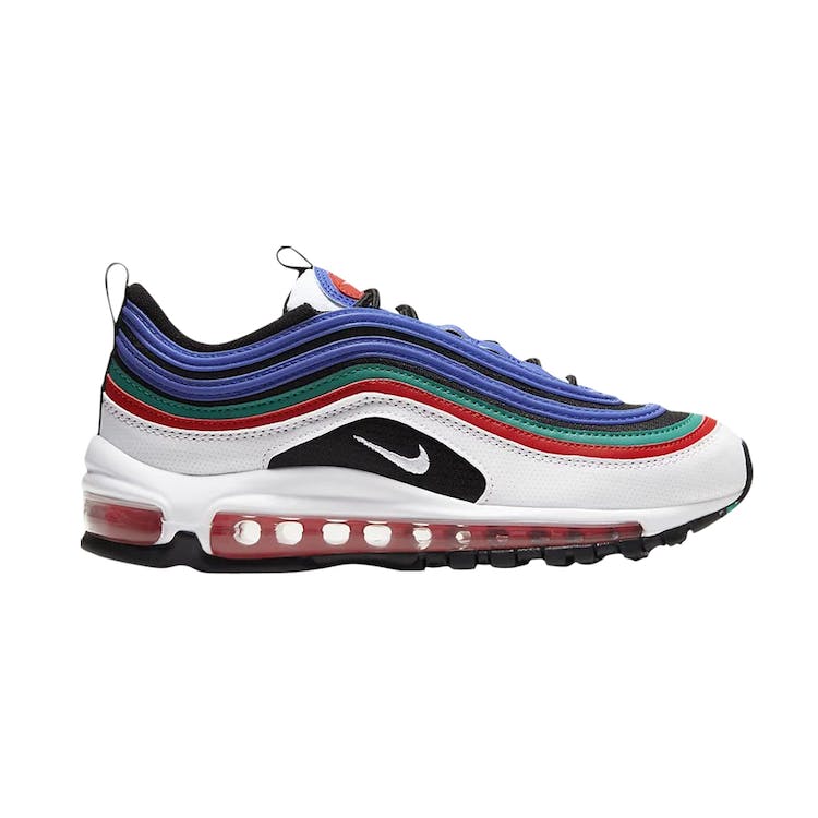 Image of Nike Air Max 97 White Multicolor (GS)
