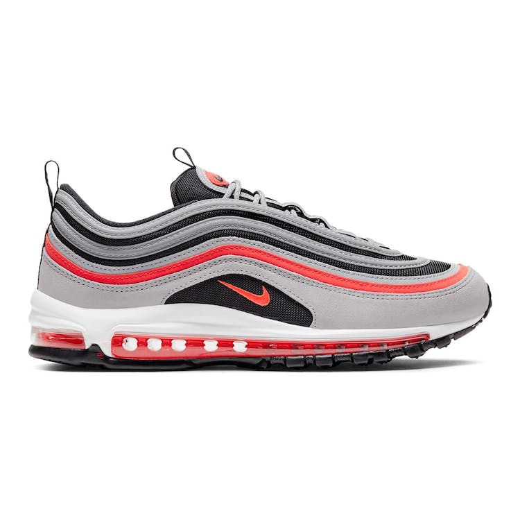 Image of Nike Air Max 97 Wolf Grey Radiant Red