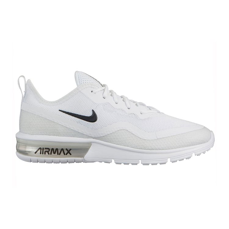 Image of Nike Air Max Sequent 4.5 White Black (W)