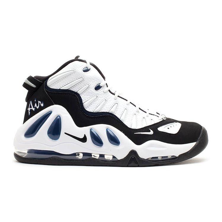 Image of Nike Air Max Uptempo 97 White Black College Navy