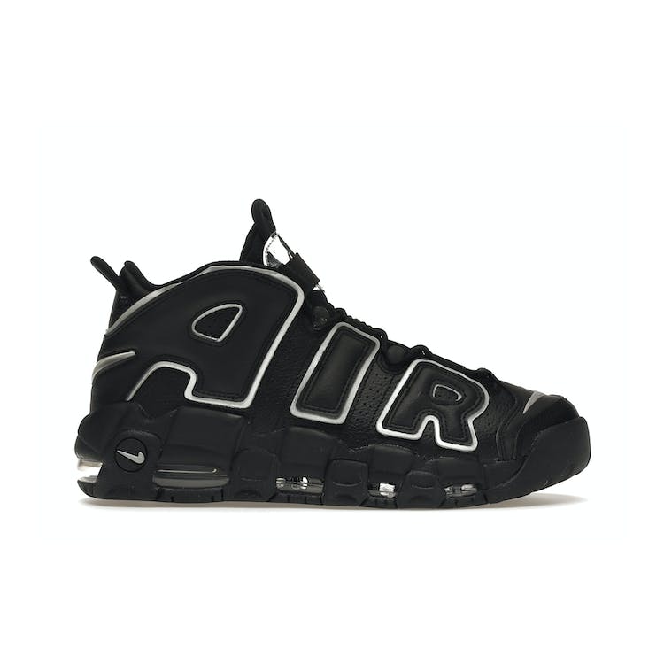 Image of Nike Air More Uptempo Black Silver (W)