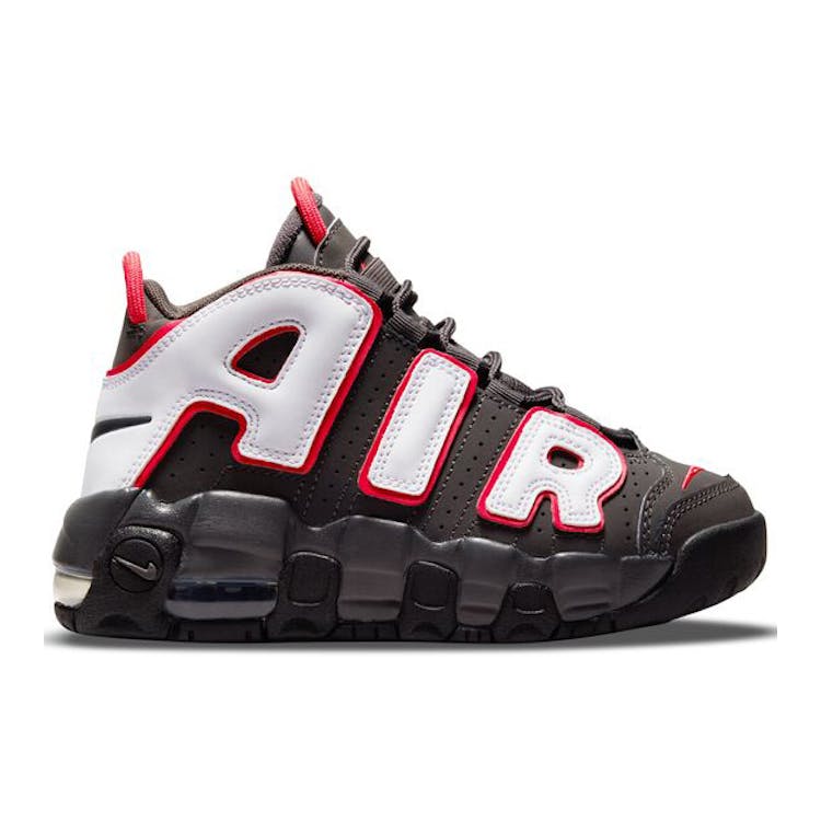Image of Nike Air More Uptempo Medium Ash Siren Red White (PS)
