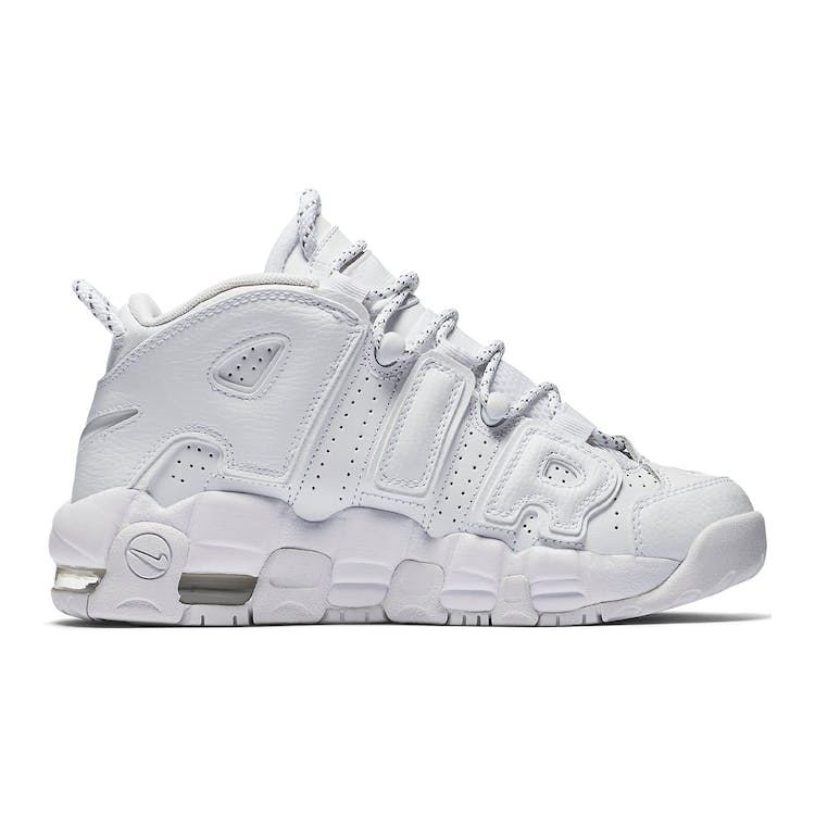 Image of Nike Air More Uptempo Triple White (GS)