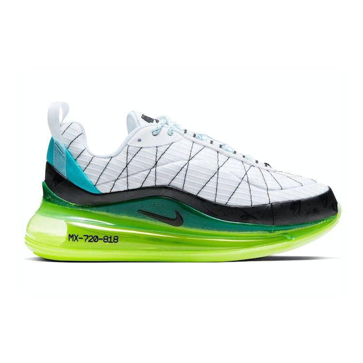 Image of Nike Air MX 720-818 White Black Ghost Green (GS)