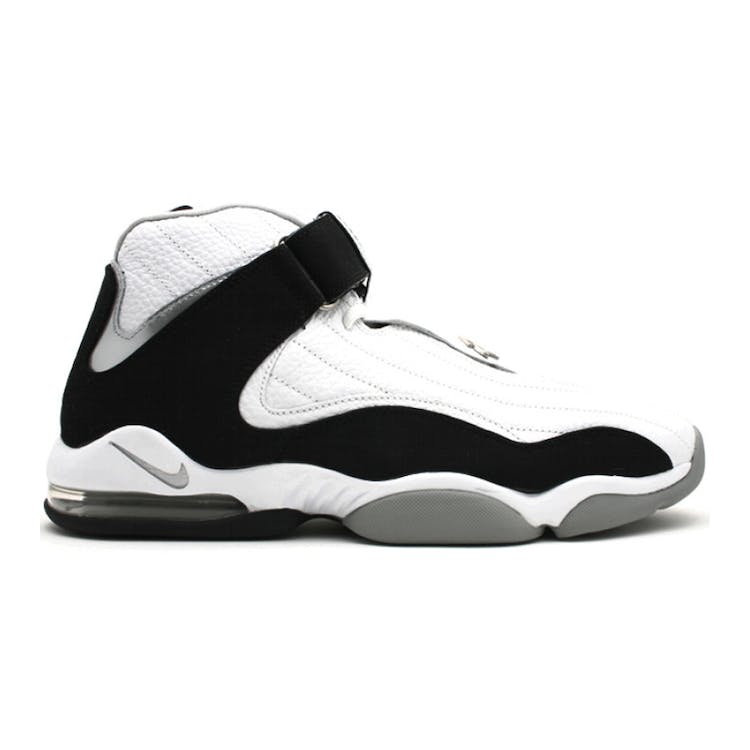 Image of Nike Air Penny IV White Black Silver