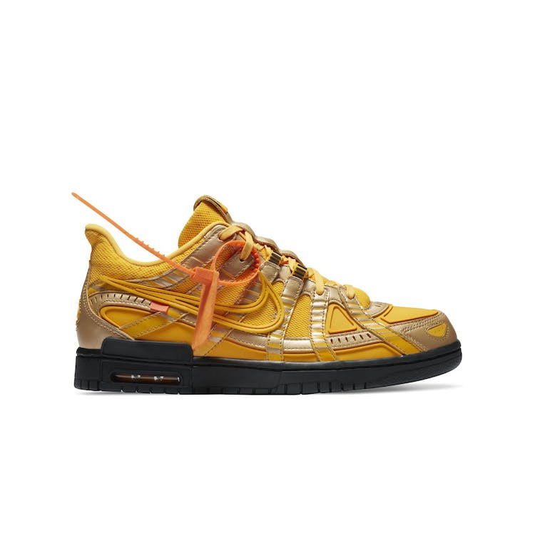 Image of Nike Air Rubber Dunk Off-White University Gold