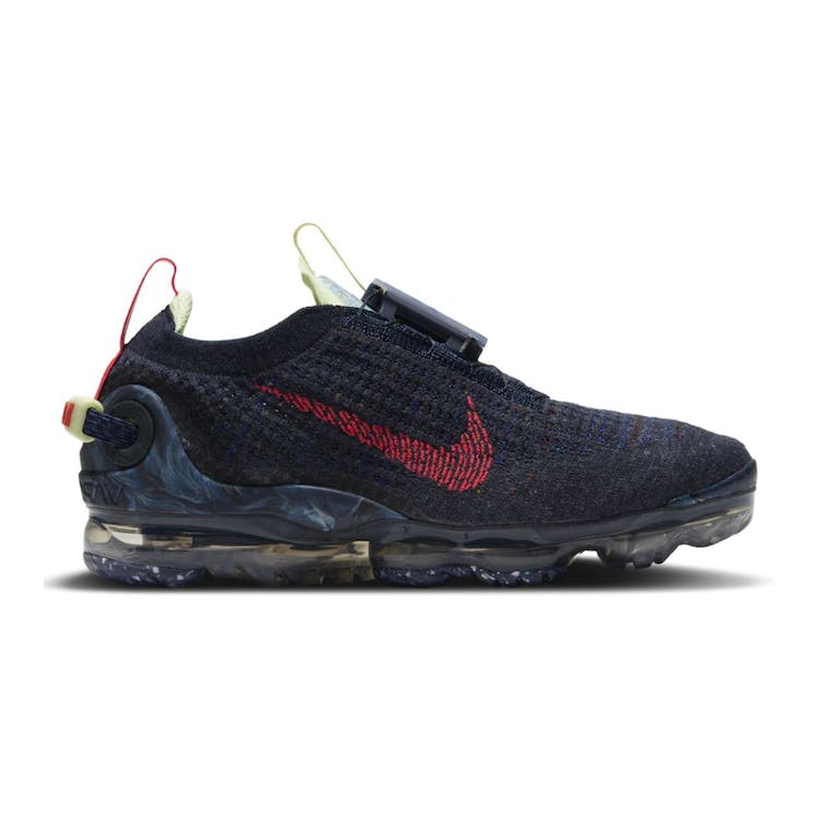 Image of Nike Air VaporMax 2020 Obsidian Siren Red (GS)