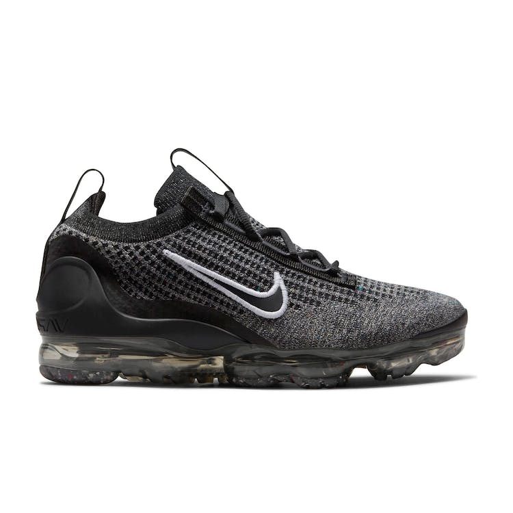 Image of Nike Air VaporMax 2021 FK Black White Anthracite (GS)