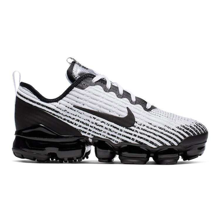 Image of Nike Air VaporMax Flyknit 3 White Black (GS)