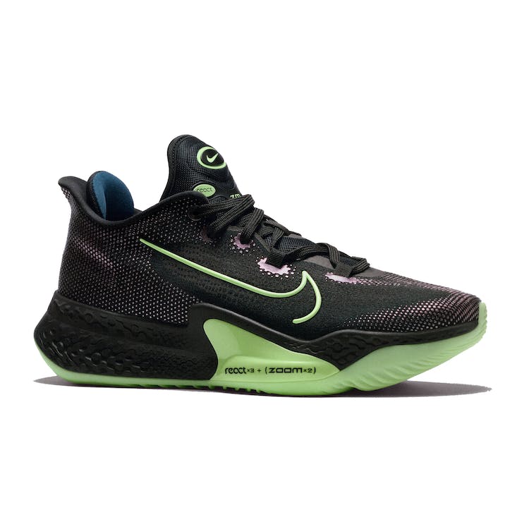 Image of Nike Air Zoom BB Nxt Black Electric Green