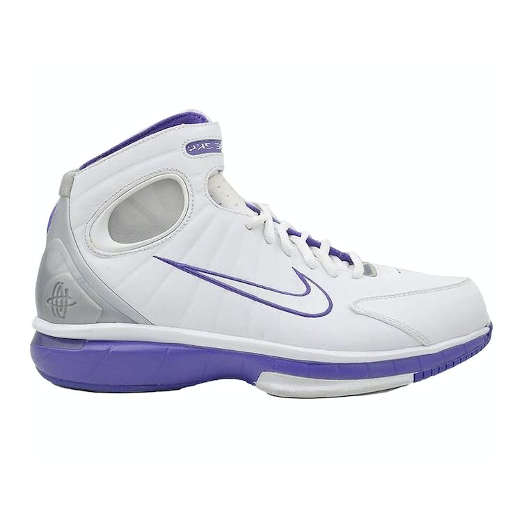 Image of Nike Air Zoom Huarache 2K4 White Pro Purple
