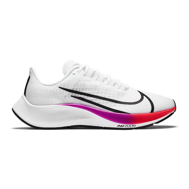 Image of Nike Air Zoom Pegasus 37 White Multi-Color (W)