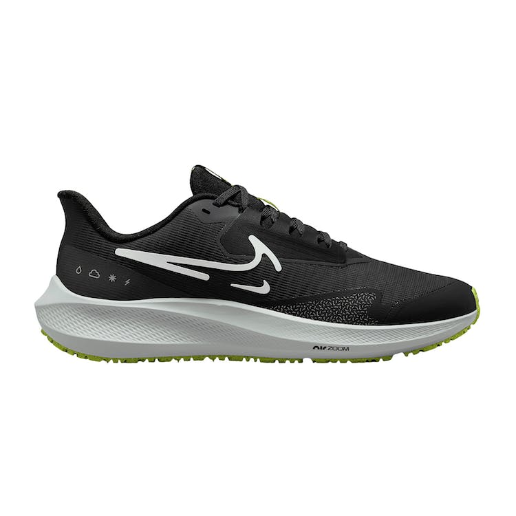 Image of Nike Air Zoom Pegasus 39 Shield Black Dark Smoke Grey Volt