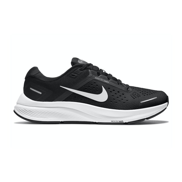 Image of Nike Air Zoom Structure 23 Black White (W)