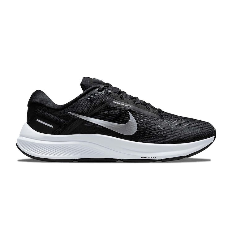 Image of Nike Air Zoom Structure 24 Black Pure Platinum