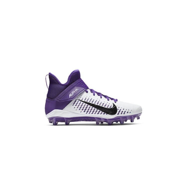 Image of Nike Alpha Menace Pro 2 Mid White Court Purple