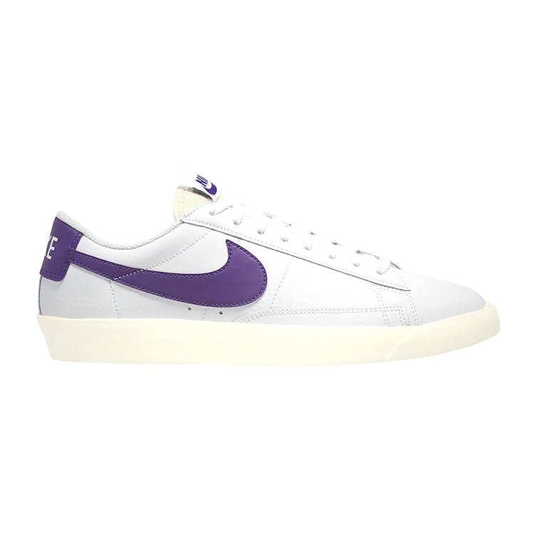 Image of Nike Blazer Low Leather White Purple