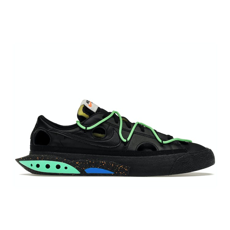 Image of Nike Blazer Low Off-White Black Electro Green