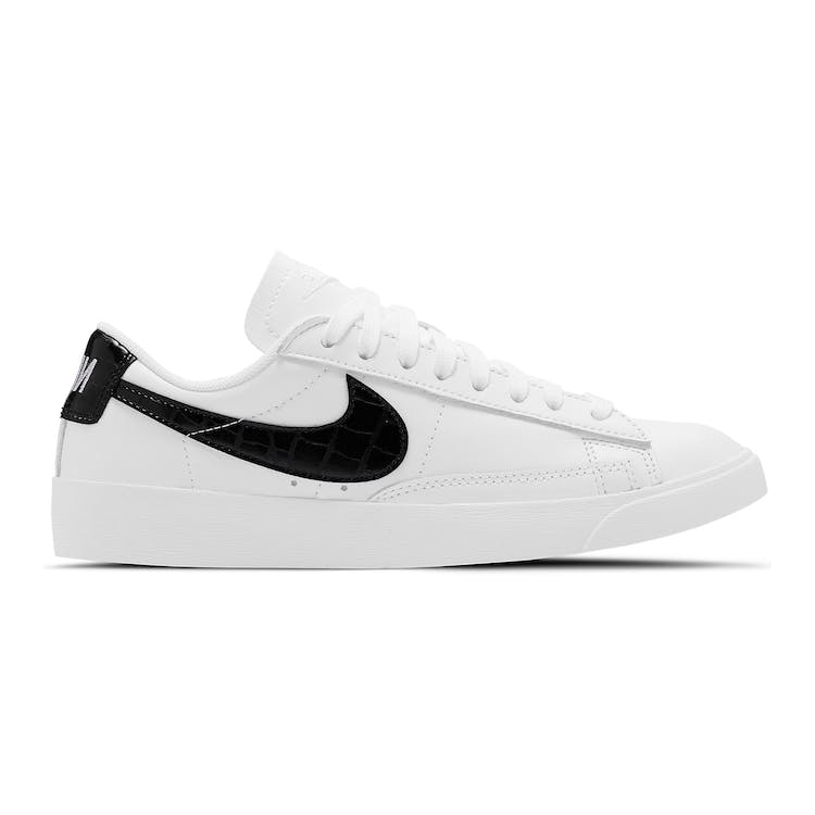 Image of Nike Blazer Low White Black Croc (W)