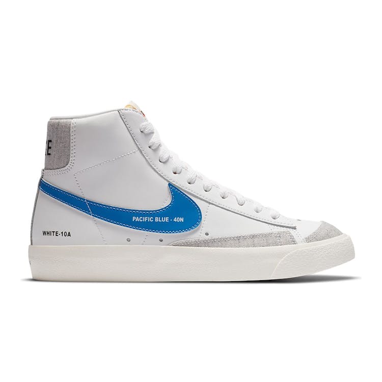 Image of Nike Blazer Mid 77 Color Code White (W)