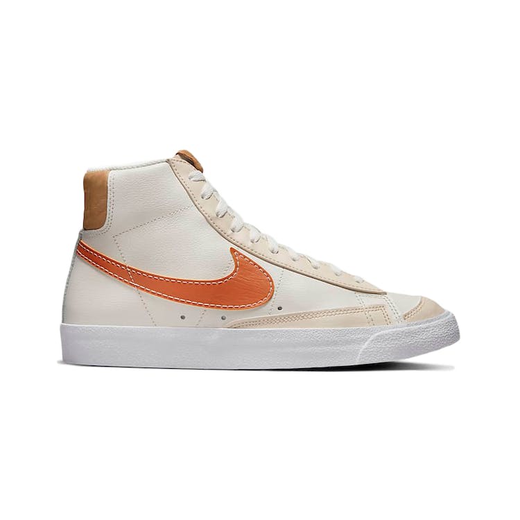 Image of Nike Blazer Mid 77 EMB Inspected By Swoosh Hot Curry