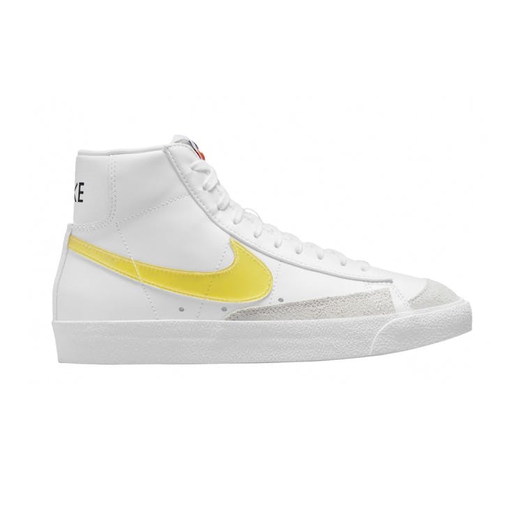 Image of Nike Blazer Mid 77 Essential White Opti Yellow (W)