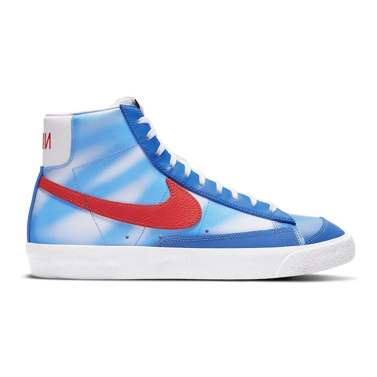 Image of Nike Blazer Mid 77 Pacific Blue Red