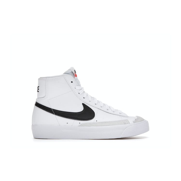 Image of Nike Blazer Mid 77 White Black (GS)