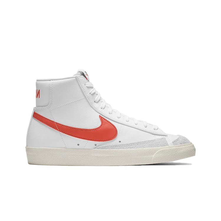 Image of Nike Blazer Mid 77 White Bright Crimson