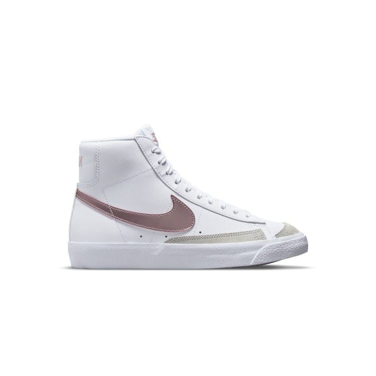 Image of Nike Blazer Mid 77 White Pink Glaze (GS)