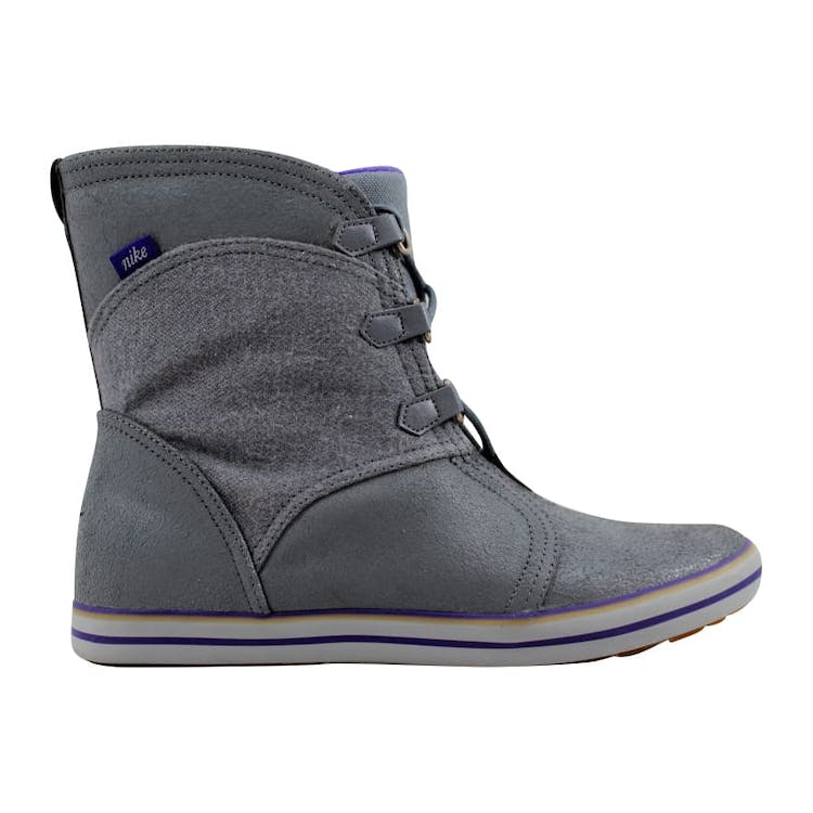 Image of Nike Carico Mid Leather Cool Grey/Court Purple-Anthracite-Wolf Grey (W)