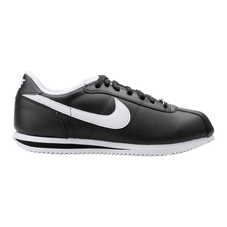 Image of Nike Classic Cortez Basic Leather Black White