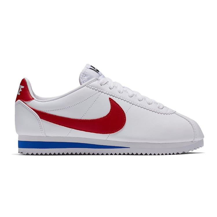 Image of Wmns Classic Cortez Leather White Red