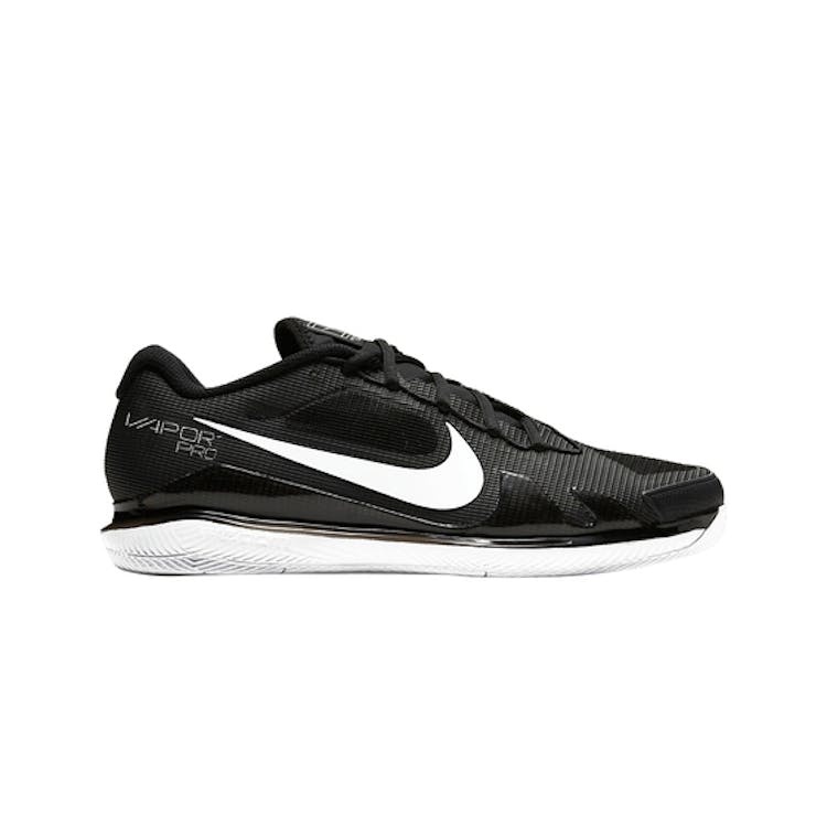Image of Nike Court Air Zoom Vapor Pro Black White