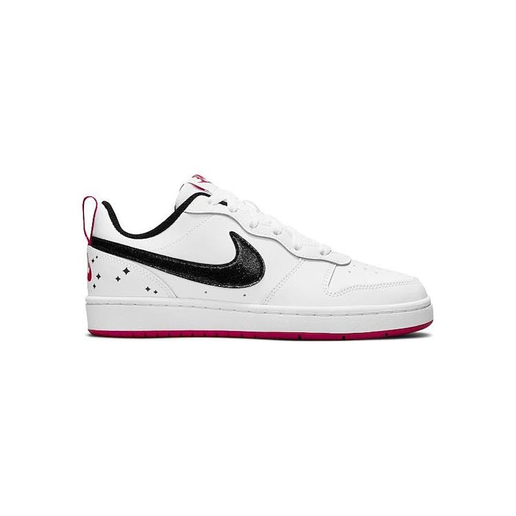 Image of Nike Court Borough 2 SE White Very Berry (GS)