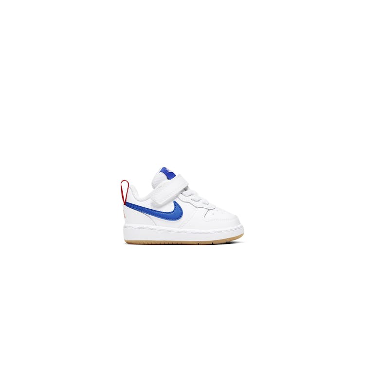 Image of Nike Court Borough Low 2 White Pacific Blue (TD)