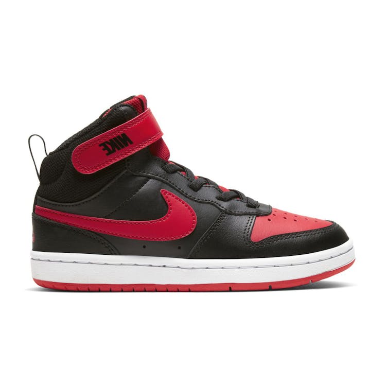 Image of Nike Court Borough Mid 2 Bred (PS)
