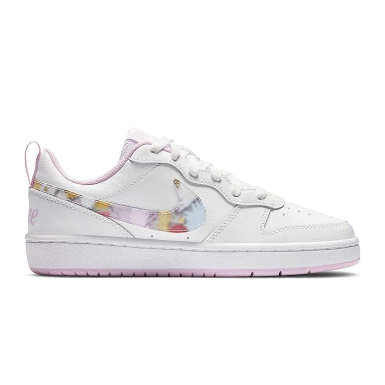 Image of Nike Court Bourough Low 2 SE Floral Swoosh (GS)